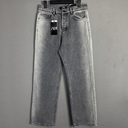 شلوار بگ مردانه طرح ZARA کد 3120 رنگ طوسی