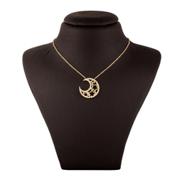 گردنبند طلا 18 عیار زنانه جواهری سون کد 2480