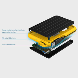 هارد اکسترنال سیلیکون پاور مدل Armor A66 ظرفیت 5 ترابایت
