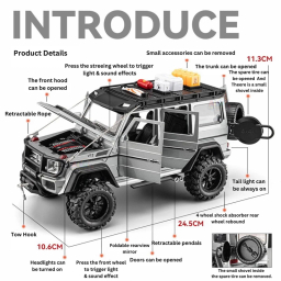 ماشین بازی مدل Mercedes Benz G63