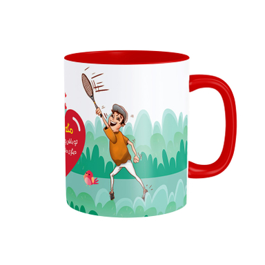 ماگ شادیت طرح عاشقانه کد 132