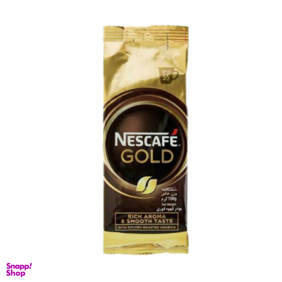 پودر قهوه گلد نستله وزن 100 گرم