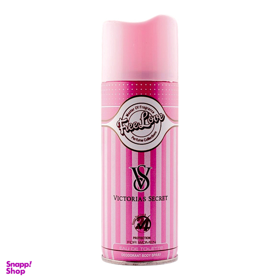 اسپری خوشبو کننده بدن زنانه فری لاو مدل Victorias Secret Bombshell حجم 200 میلی‌‌ لیتر