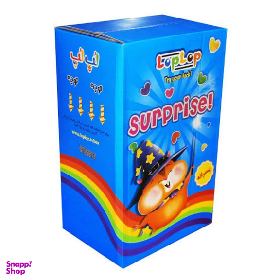 اسباب بازی شانسی پسرانه لپ لپ مدل سوپرایزی کد B1