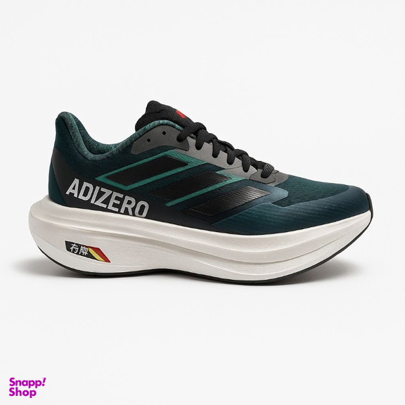 کفش کتانی مردانه مدل adizero رنگ سبز تیره