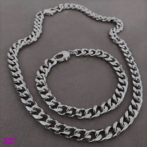 نیم ست نقره مردانه گالری ظهیرالدینی مدل CHM-10