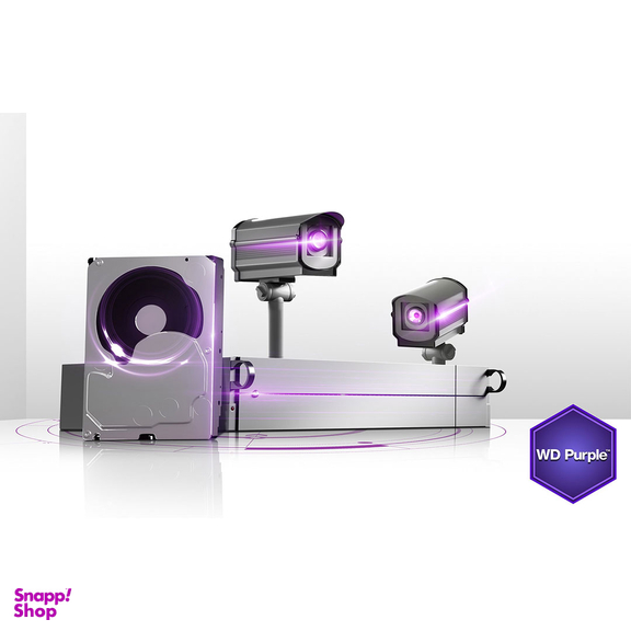 هارددیسک اینترنال وسترن دیجیتال مدل Purple WD60EJRX ظرفیت 6 ترابایت