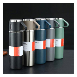 فلاسک سه لیوانه مدل Vacuum Flask Set ظرفیت 500 میلی لیتر
