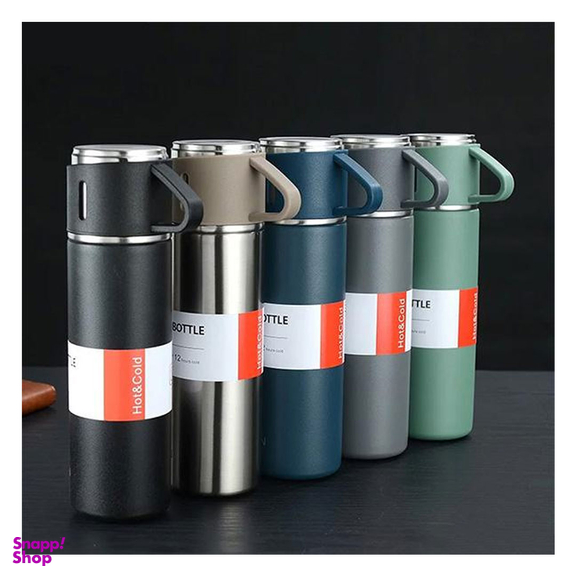 فلاسک سه لیوانه مدل Vacuum Flask Set ظرفیت 500 میلی لیتر