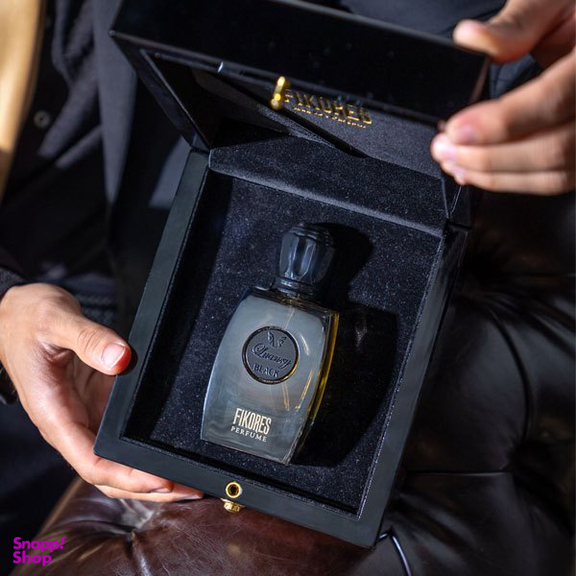 ادوپرفیوم مردانه فیکورس مدل Luxury Black
