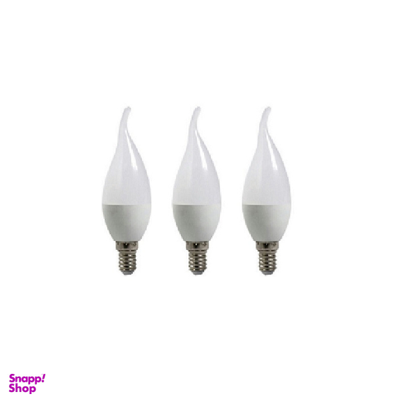 لامپ ال ای دی 7 وات دونیکو مدل اشکی پایه E14 مجموعه 3 عددی