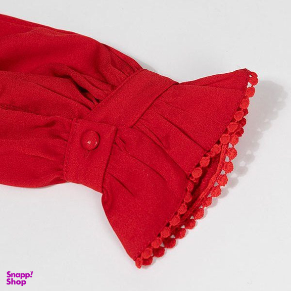 شومیز زنانه برنس مدل جیران رنگ قرمز