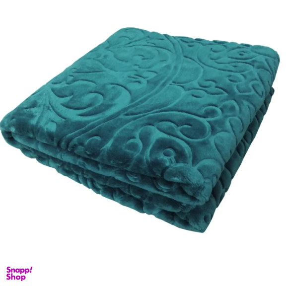 پتو گلبافت یک نفره مدل گل برجسته کد CHG1 سایز 160×220 سانتی متر