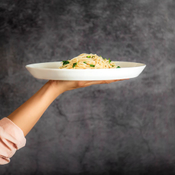 بشقاب میوه خوری چینی زرین ایران مدل زی تخت 21