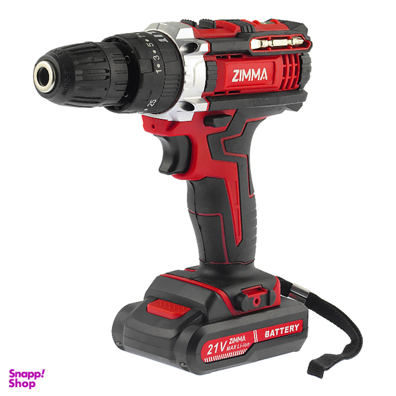 دریل پیچ گوشتی شارژی زیمما مدل 21 volt مجموعه 100 عددی