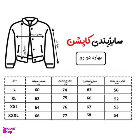 کاپشن بهاره مردانه مدل GD-s-17824584 رنگ آبی