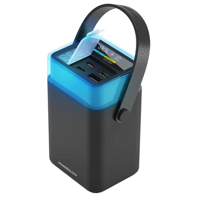 پاوربانک 65 وات پاورولوژی مدل PD PP092 Halo Beam ظرفیت 40000 میلی آمپر ساعت