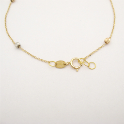 دستبند طلا 18 عیار زنانه کاپانی مدل البرنادو کد KB002