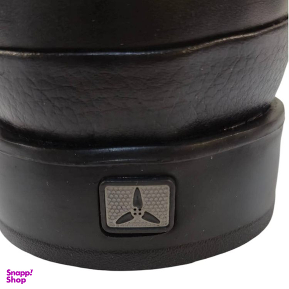 کفش طبی مردانه چرم ریباری مدل R65 رنگ مشکی