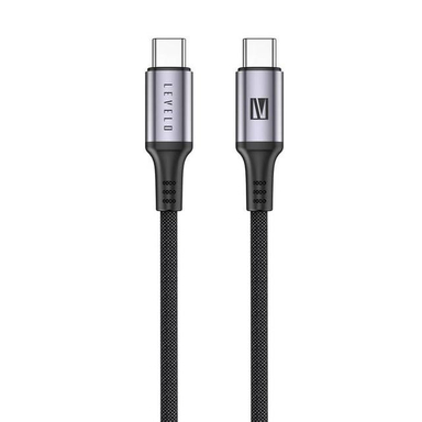کابل تبدیل Type-C به Type-C لولو مدل LVLOCCBK طول 1 متر