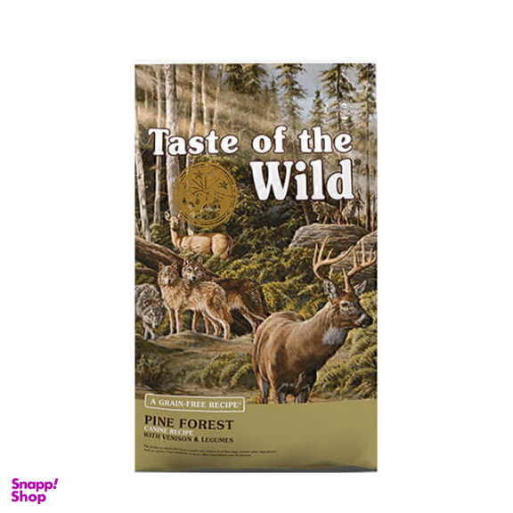 غذای خشک سگ تیست آف د وایلد با طعم گوشت گوزن وزن 12.2 کیلوگرم