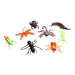 فیگور حیوانات مدل حشرات کد A126 مجموعه 8 عددی