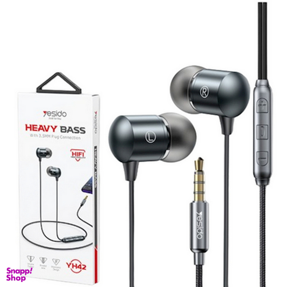 هندزفری باسیم یسیدو مدل YH42 طول 1.2 متر