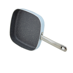 تابه عروس مدل تک دسته مربع آوا سایز 20