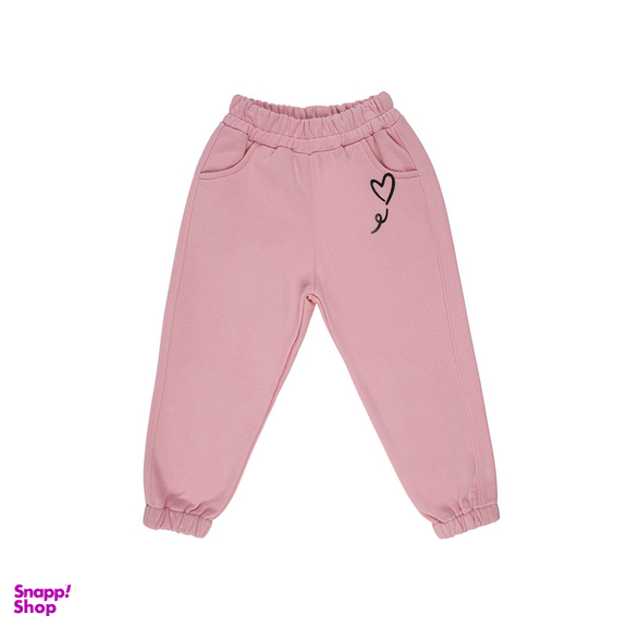 ست سویشرت آستین بلند و شلوار دخترانه فیورلا مدل قلب کد 35520