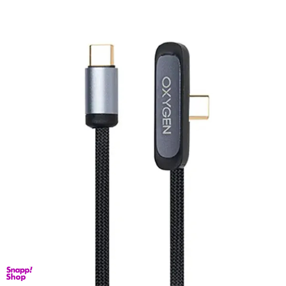 کابل تبدیل فست شارژ اکسیژن مدل LX-16 Type-C To Type-C 3A PD 60W یکسر L