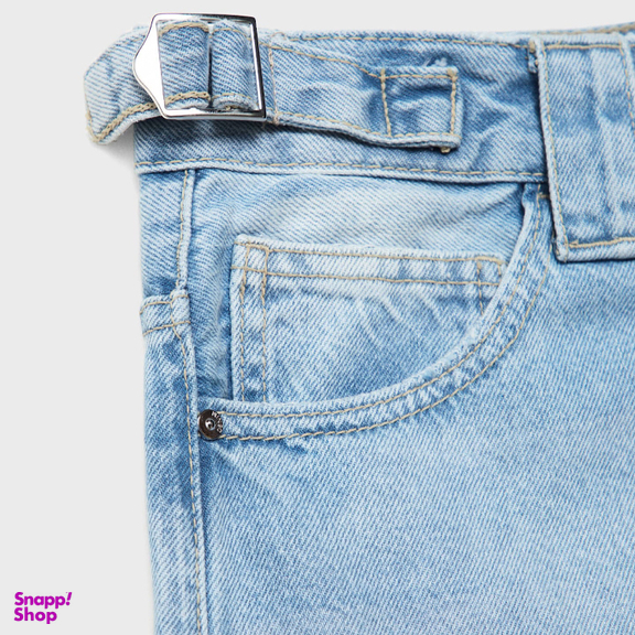 شلوار جین زنانه طرح استرادیواریوس مدل 470 رنگ آبی