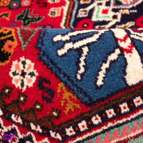 فرش دستباف کناره سی پرشیا کد 130206 سایز 150x72 سانتی متر