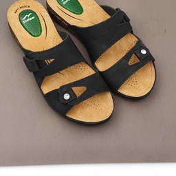 دمپایی زنانه شهپر مدل پدیده کد 104 رنگ مشکی