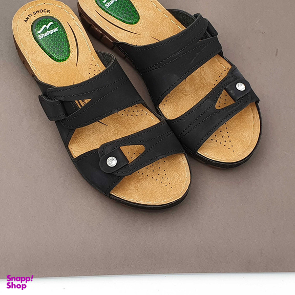 دمپایی زنانه شهپر مدل پدیده کد 104 رنگ مشکی