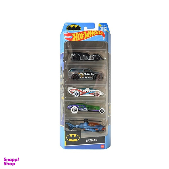 ماشین هات ویلز مدل Batman بسته 5 عددی