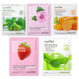 ماسک صورت سادور مدل Plant وزن 25 گرم بسته 10 عددی