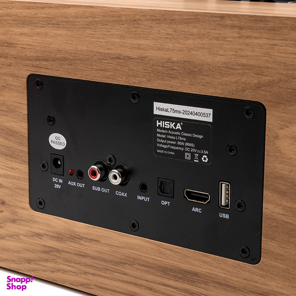 اسپیکر بلوتوثی قابل حمل هیسکا مدل L75MS Modern Acoustic