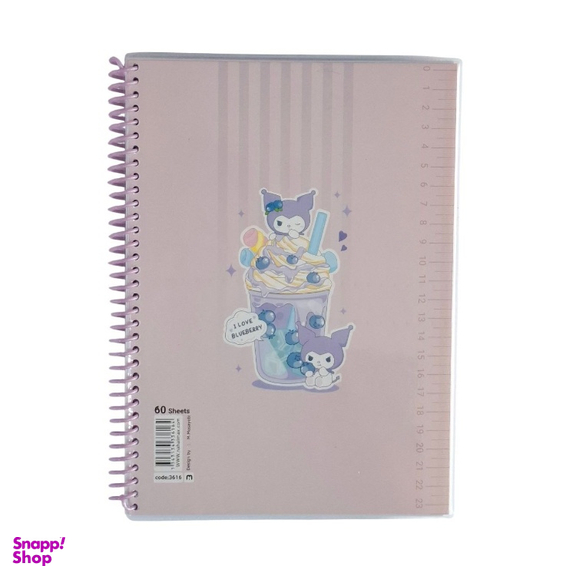 دفتر مشق 60 برگ سیمی مکث نوت طرح کرومی کد 1_3616