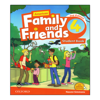 کتاب Family And Friends 4 Second Edition اثر Naomi Simmons انتشارات اشتیاق نور به همراه سی دی