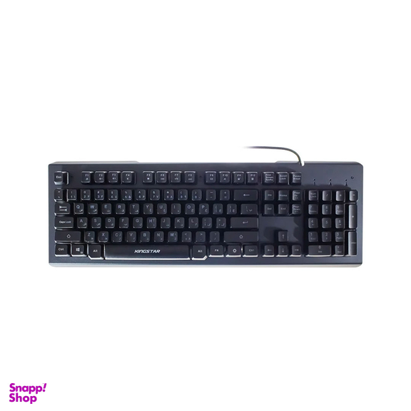 کیبورد و ماوس سیمی گیمینگ کینگ استار مدل KBM285G