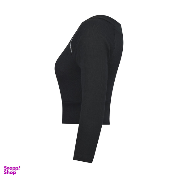 ست کراپ و لگینگ زنانه ناتوسا مدل NT819-1 رنگ مشکی