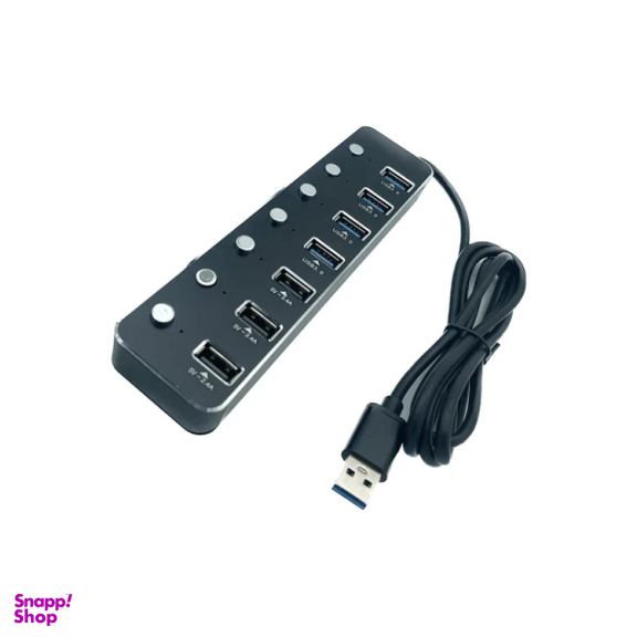 USB هاب 7 پورت کی نت مدل KHUAMH107 H10