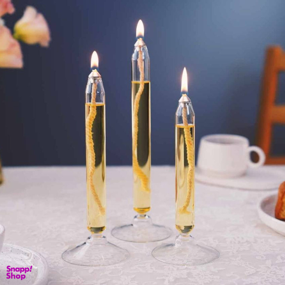 شمع مدل مدادی مجموعه 3 عددی