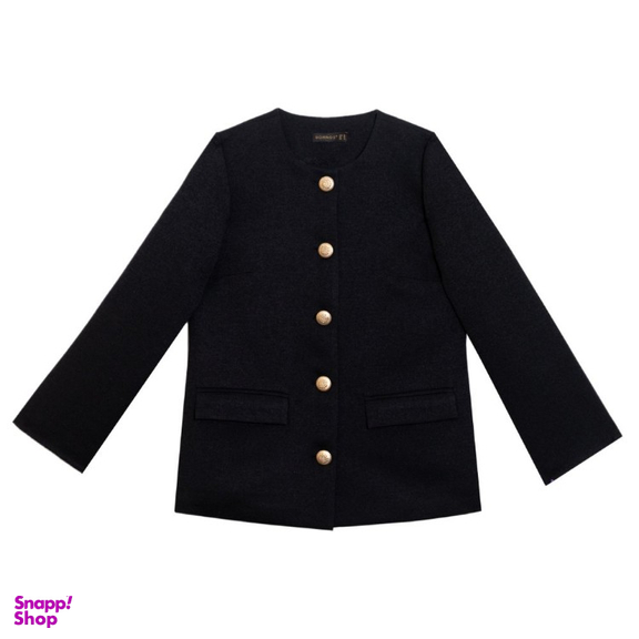 کت زنانه برنس مدل بارین رنگ مشکی