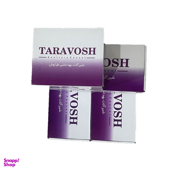 ست شیرآلات طراوش مدل اسپانیایی مجموعه 4 عددی