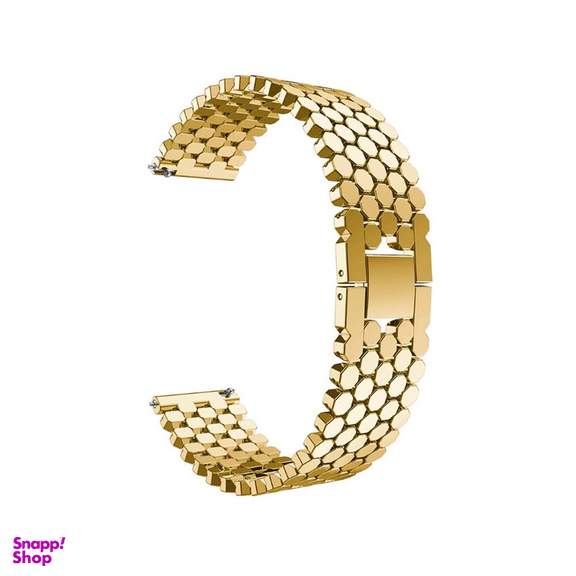 بند اپیکوی مدل Stain Less Bee 20mm مناسب برای ساعت هوشمند سامسونگ سری Galaxy Watch 4/5/6/ َActive1/2