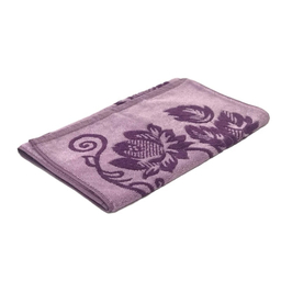 حوله دستی هنر مدل گلها سایز 35x65 سانتی‌متر