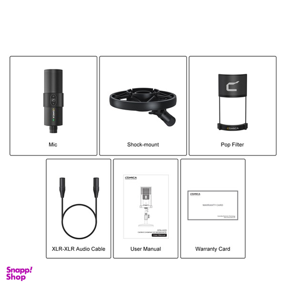 میکروفون وکال استودیویی کامیکا کد STA-X2