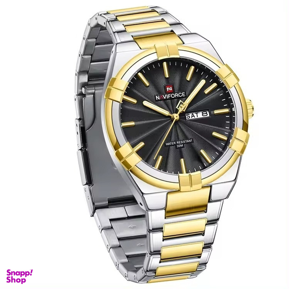 ساعت مچی عقربه‌ای مردانه نیوی فورس مدل NF9218GB