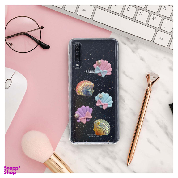 کاور دکین مدل FAN01 طرح صدف مناسب برای گوشی موبایل سامسونگ Galaxy A50 /A30s / A50s